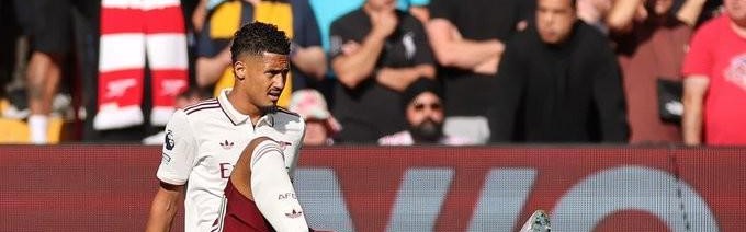 自科斯切尔尼以来，萨利巴是阿森纳最快被换下的英超首发